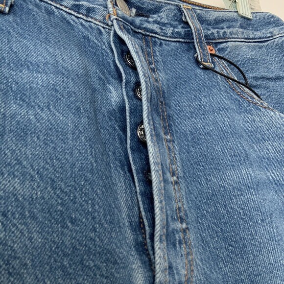 Levi’s Premium Jeans Blue Ribcage Straight Leg Ankle 31 - Picture 8 of 12